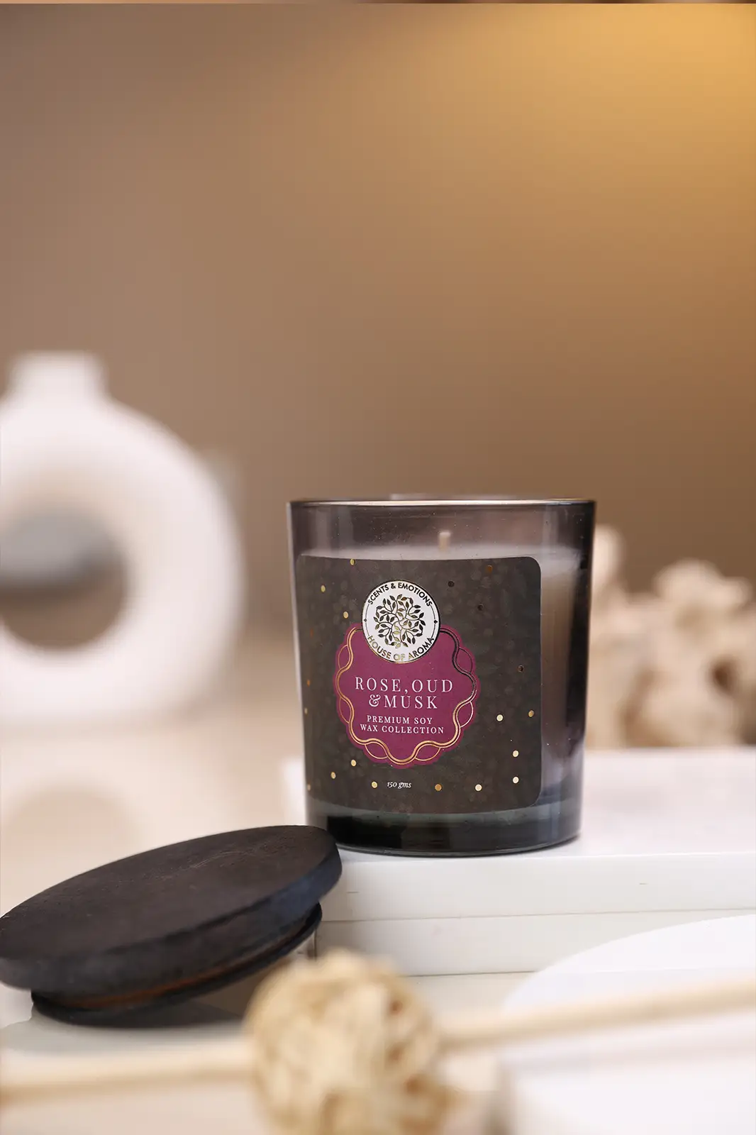 rose oud and musk home decor candle natural soy wax, wax candle, soy wax candles, home decor candle, candle fragrance, beeswax candle, candles aromatic, soy wax scented candles, soy candle, candle with scent, fragrance candle, wax of candle, best candle fragrance, beeswax candle scents, aroma candle, best fragrances candles, scent soy candles, scents in candles, best perfume candles